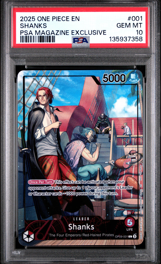 PSA10- shaks -#001