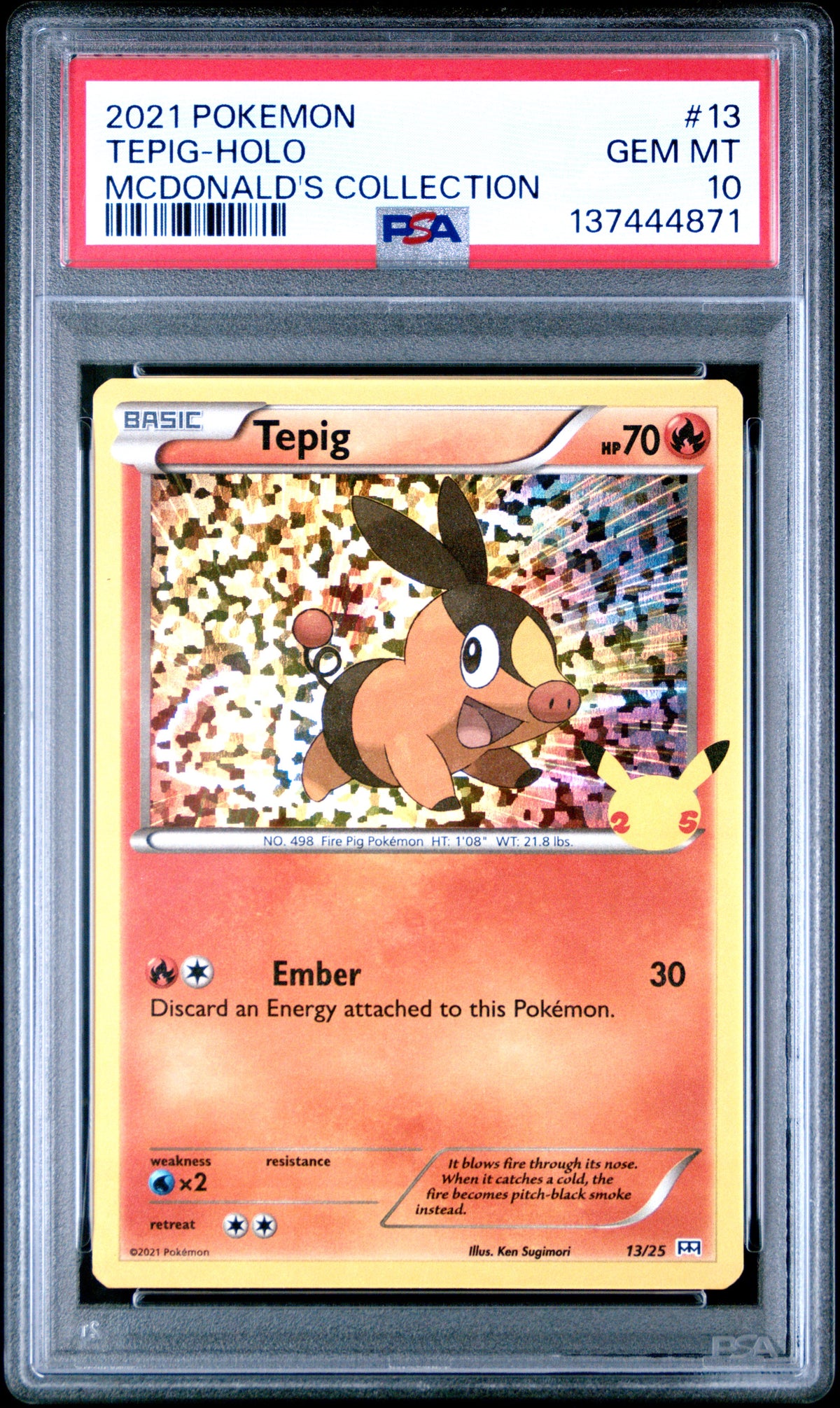 PSA10- tepig -#13
