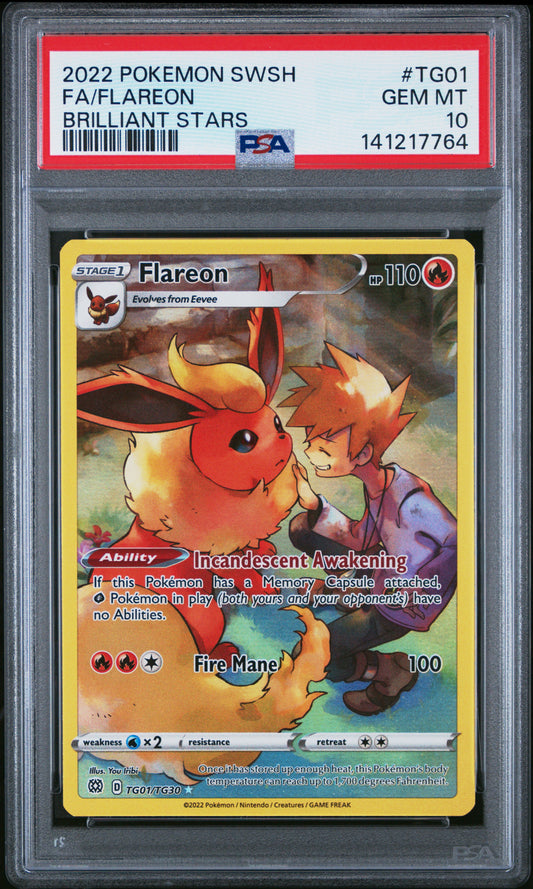 PSA10- flareon -#TG01