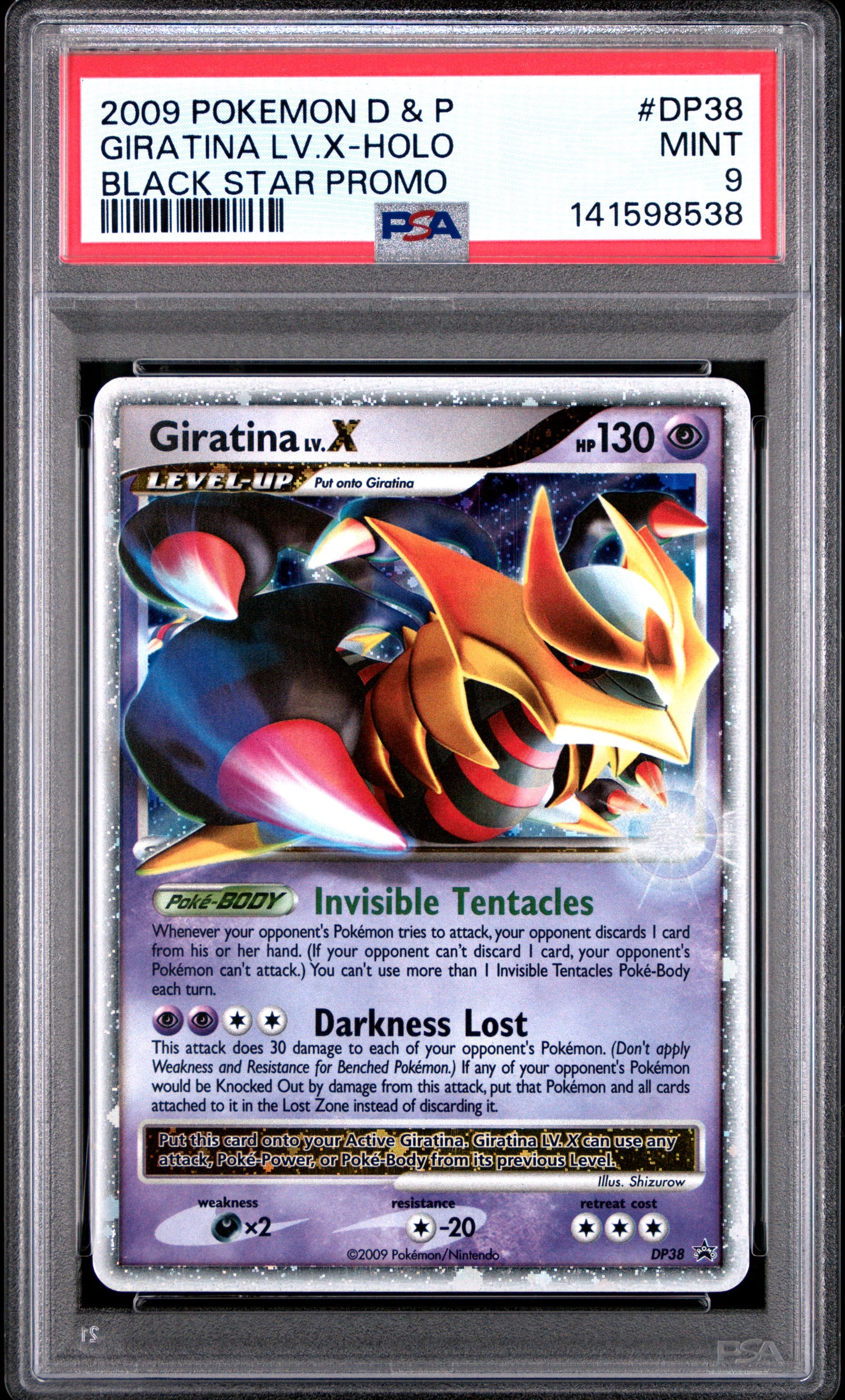 PSA9- giratina lv. X -#DP38