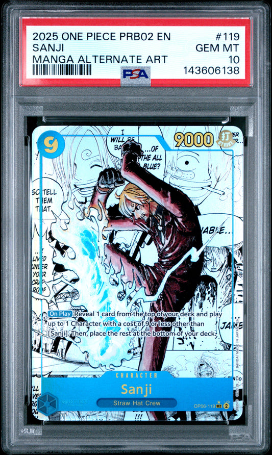 PSA10- sanji -#119