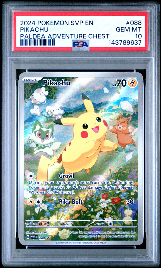 PSA10- pikachu -#088