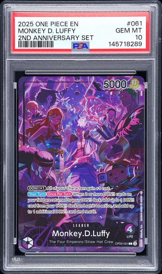 PSA10- monkey D luffy -#061