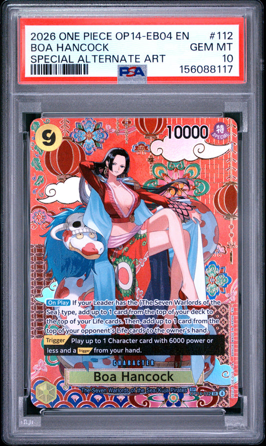 PSA10- boa hancock -#112