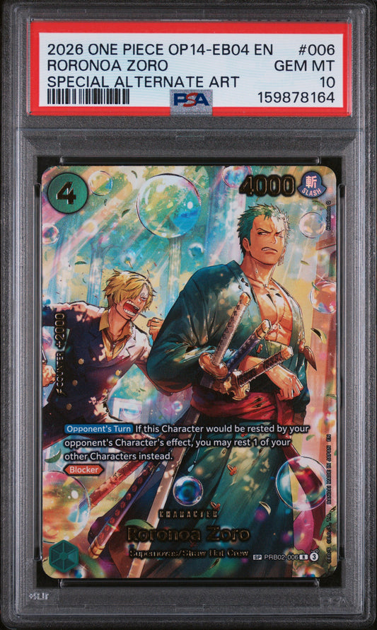 PSA10- roronoa zoro -#006
