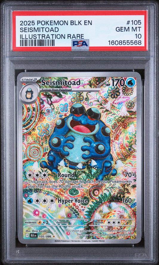 PSA10- seismitoad -#105
