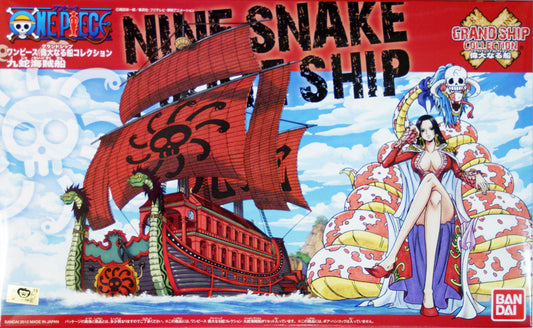 Bandai One Piece Grand Ship Collection Nine Snake Kuja Pirate Ship Model Kit