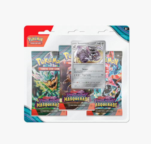 PKMN SV6 Twilight Masquerade 3 Pack Blister（style may vary）