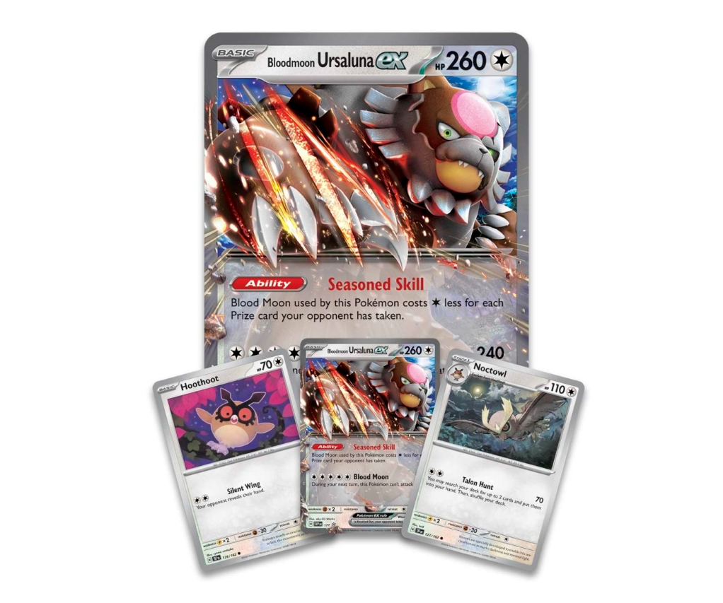 Pokemon Bloodmoon Ursaluna ex Box