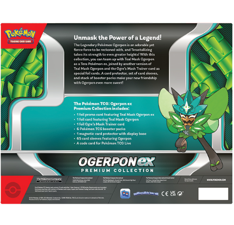 Pokemon Ogerpon ex Premium Collection Box