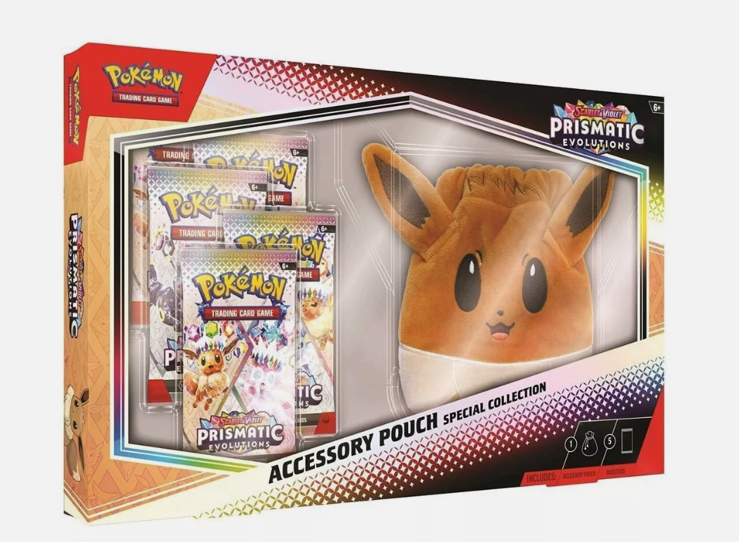 Pokemon SV8.5 Prismatic Evolutions- Accessory Pouch Special Collection
