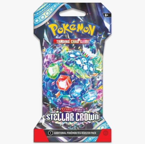 Pokemon SV7 Stellar Crown Sleeved Booster Pack