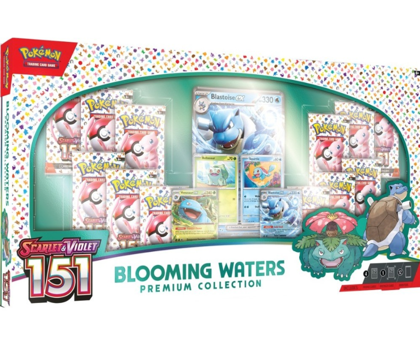 Pokemon TCG Scarlet & Violet 151 Blooming Waters Premium Collection