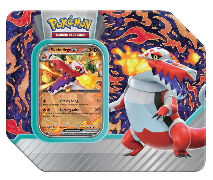 Pokemon TCG Paldea Partners Tin（Style may vary）