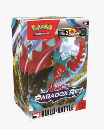 Pokemon TCG SV4 Paradox Rift Build & Battle Box