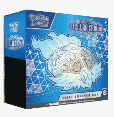 Pokemon TCG SV07 Stellar Crown Elite Trainer Box