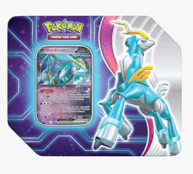 Pokemon TCG Paradox Destinies Tin (style may vary)