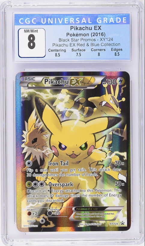 CGC8 -PIKACHU ex- #XY124