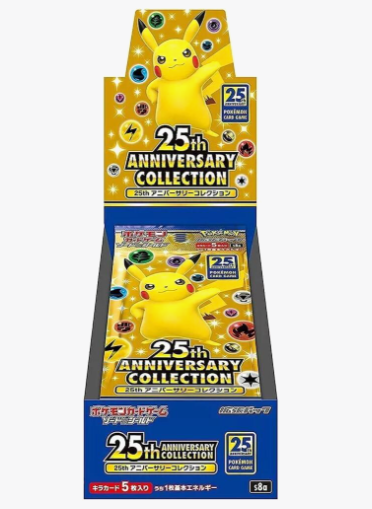 Pokemon TCG Japanese s8a 25th Anniversary Collection Booster Box