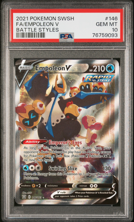 PSA10- Empoleon v- #146