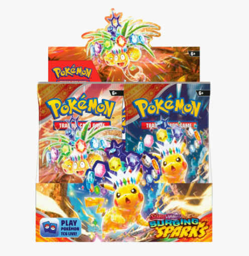 Pokemon TCG SV08 Surging Sparks Booster Box