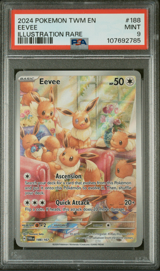 PSA9- Eevee - #188