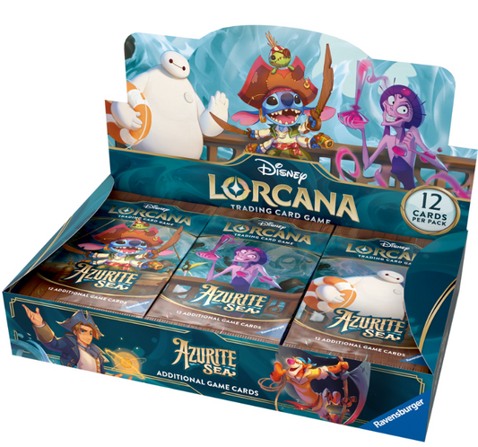 Lorcana TCG: Azurite Sea Booster Box