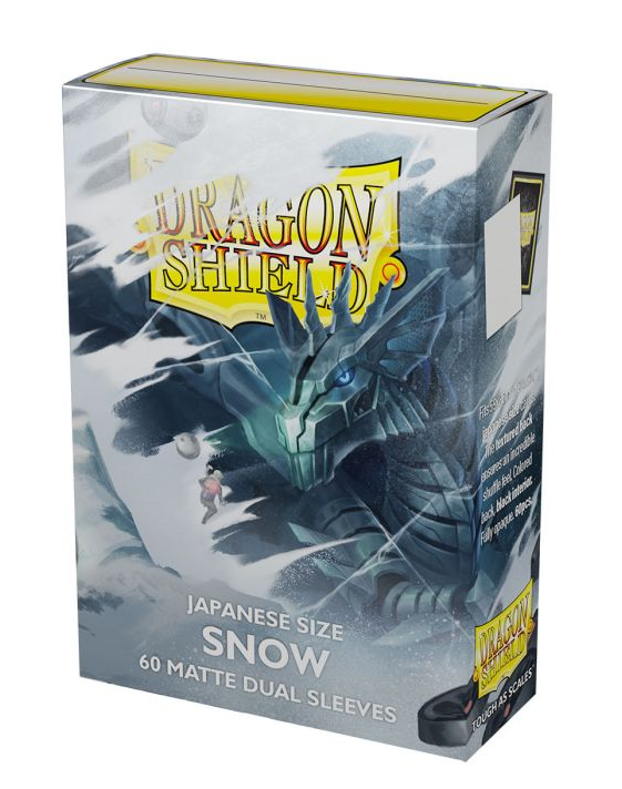 Dragon shield matt dual sleeves-JAPANESE SIZED（60CT）