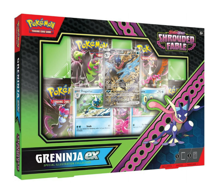 Pokemon TCG Greninja ex Special Illustration Collection