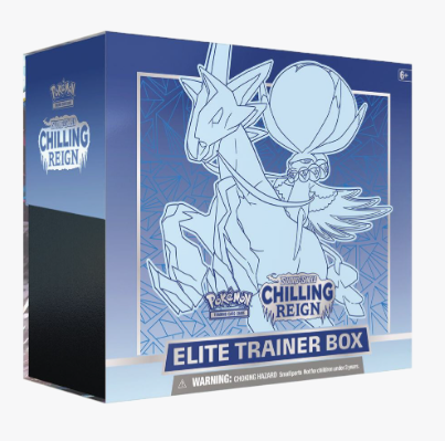 Pokemon TCG SWSH06 Chilling Reign Elite Trainer Box (STYLE MAY VARY)