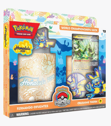 Pokemon TCG 2024 World Championship Deck (STYLE MAY VARY)