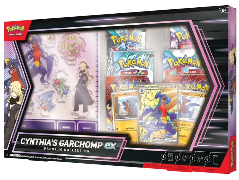 Pokemon TCG Cynthia's Garchomp ex Premium Collection