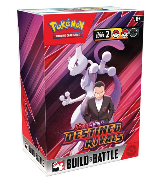 Pokémon TCG Scarlet & Violet-Destined Rivals Build & Battle Box