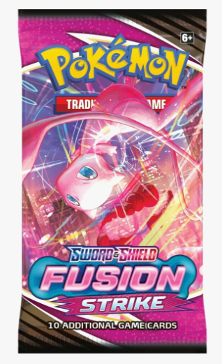 Pokemon TCG SWSH08 Fusion Strike Booster Pack