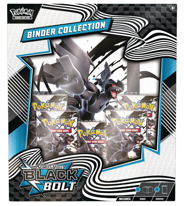 Pokemon TCG SV10.5 Black Bolt Binder Collection