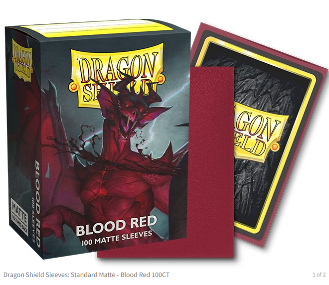 Dragon Shield Sleeves: Standard Matte 100CT