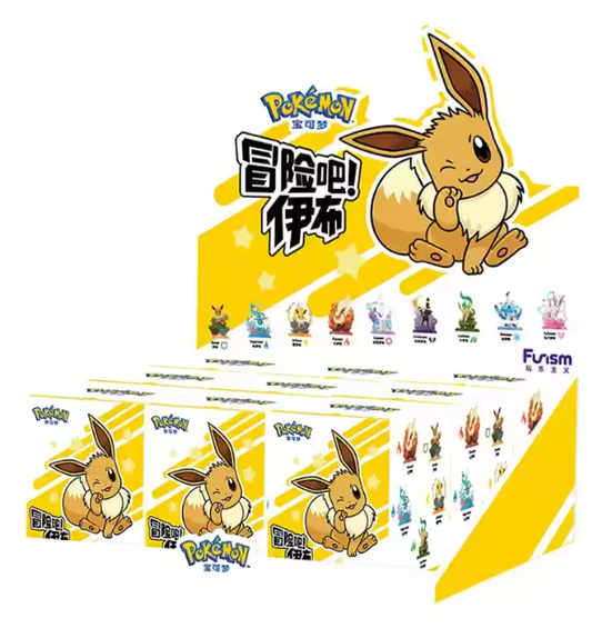Pokemon fuism eevee blind box series 2