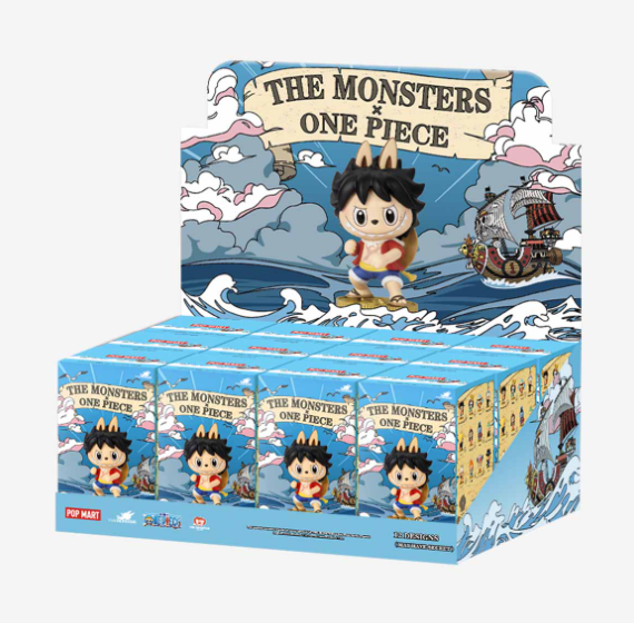 The monsters x one piece figure