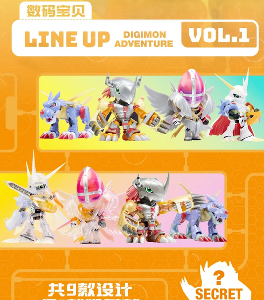 Digimon - Plabako Model Kit - Digimon Adventure Vol. 1