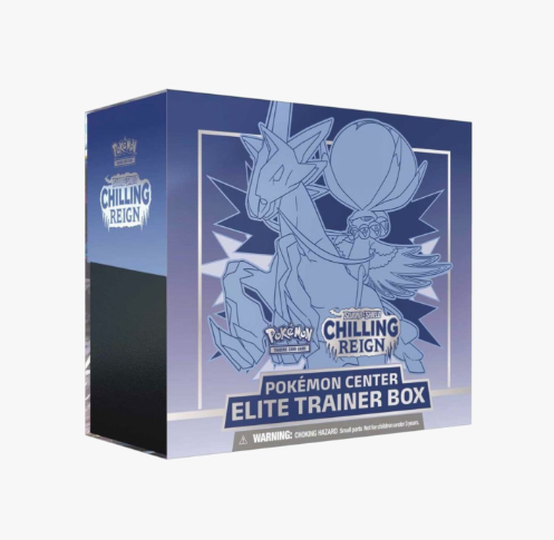 Pokemon TCG SWSH06 Chilling Reign Pokemon Center Elite Trainer Box