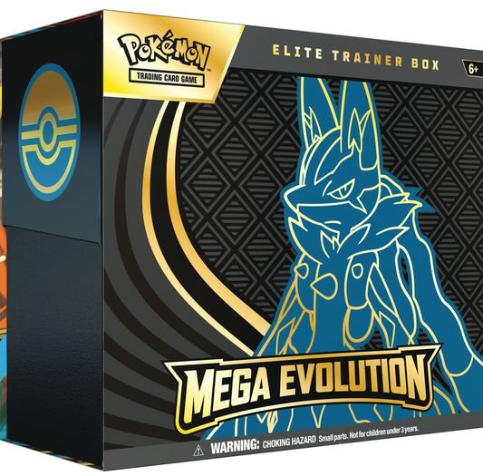 Pokemon TCG ME01 Mega Evolution Elite Trainer Box  (STYLE MAY VARY)