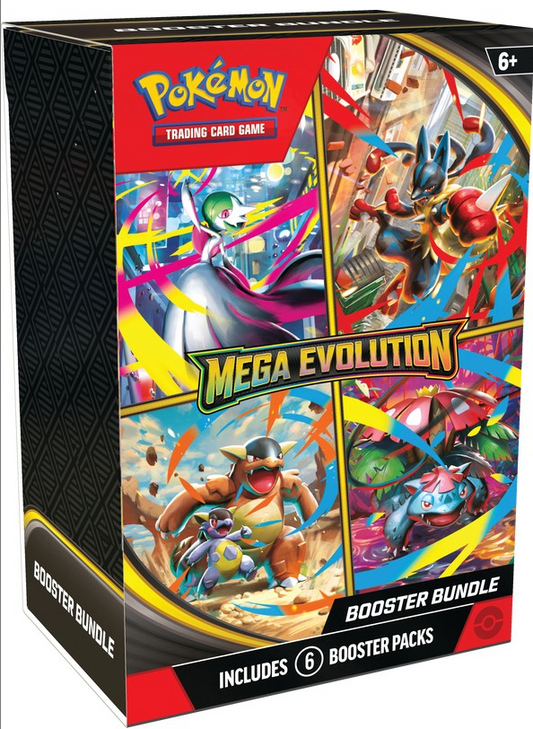 Pokemon TCG ME01 Mega Evolution Booster Bundle (09/26/2025)