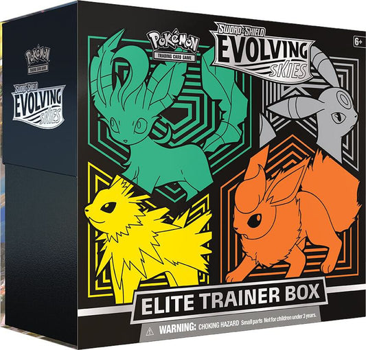 Pokemon TCG SWSH07 Evolving Skies Elite Trainer Box (Umbreon)