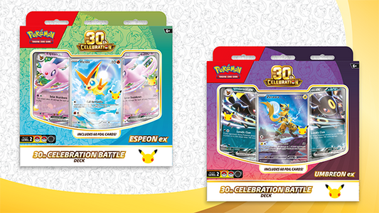 Pokemon TCG 30th Celebration Battle Deck （STYLE MAY VARY)