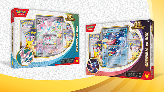 POKEMON 30TH CELEBRATION EX BOX  （STYLE MAY VARY）