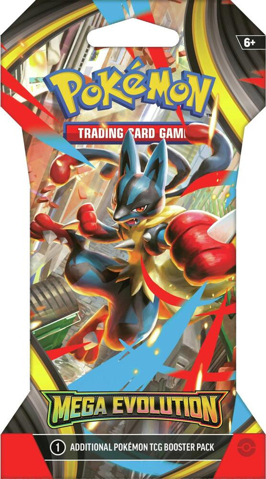Pokemon TCG ME01 Mega Evolution Sleeved Booster Pack