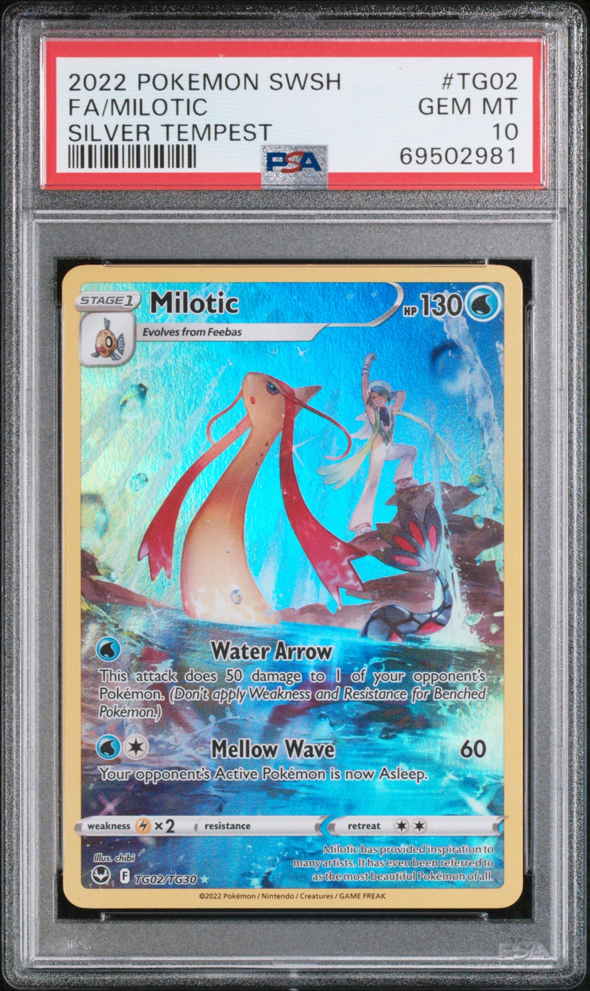 PSA10- milotic -#TG02