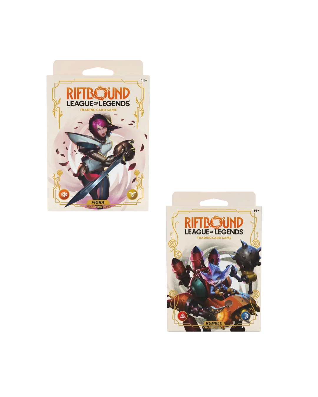 Riftbound League of Legends TCG Spiritforged Champion Deck Package