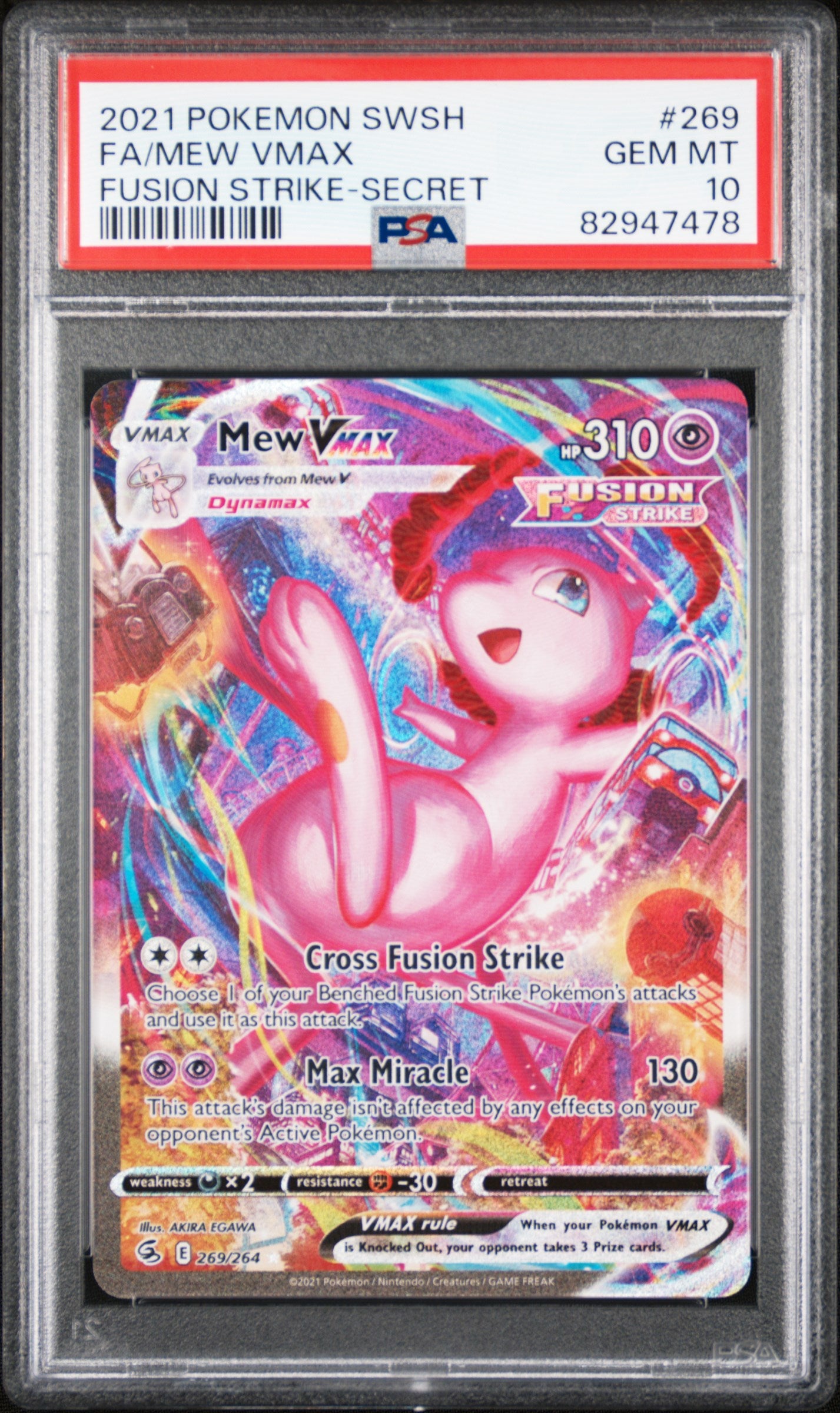 PSA10- mew vmax -#269