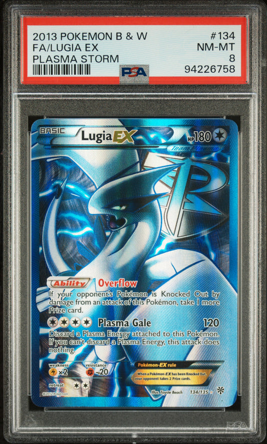 PSA8- lugia ex -#134